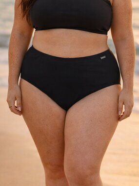 Lascana Plus Size 22 Black Bikini Bottom NWT Swim Bottom